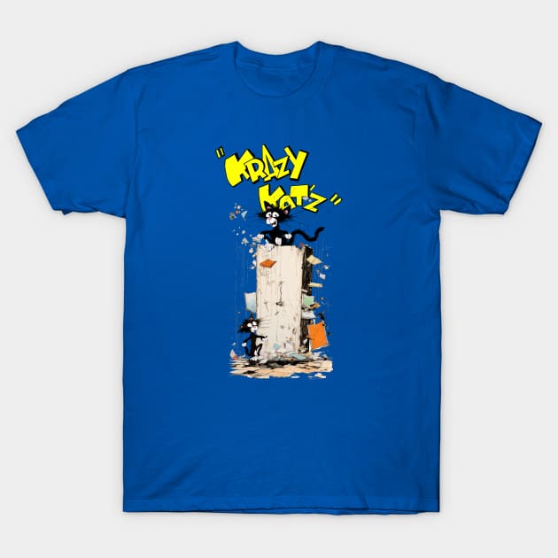 Krazy Kat from the comics cover T-Shirt by enyeniarts